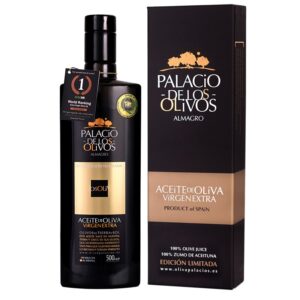 AOVE Palacio de los Olivos Picual 500ml en su estuche de regalo