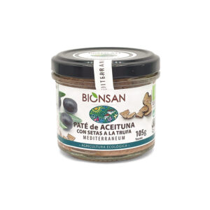 Paté de Aceituna con Setas a la Trufa Ecológico Bionsan 105 gr