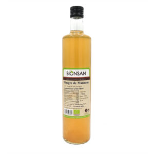 Botella de Vinagre de Manzana Ecológico Sin Filtrar Bionsan 750ml