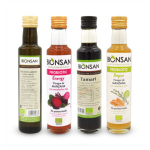 Pack 4 Aliños Especiales Ecológicos con Tamari 250 ml